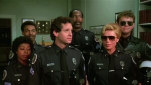 Steve Guttenberg ve filmu Policejní akademie 3, FOTO: Warner Bros. Pictures / distr. TV Nova
