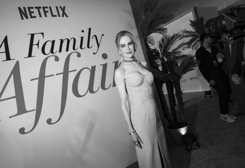 Nicole Kidman na premiéře Rodinná aféra, FOTO: Photo by Roger Kisby/Getty Images for Netflix, distr. Netflix