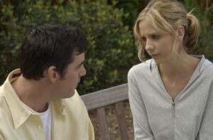 Nicholas Brendon a Sarah Michelle Gellar, Buffy, přemožitelka upírů, FOTO:  © Twentieth Century-Fox Film Corporation, distr. FTV Prima