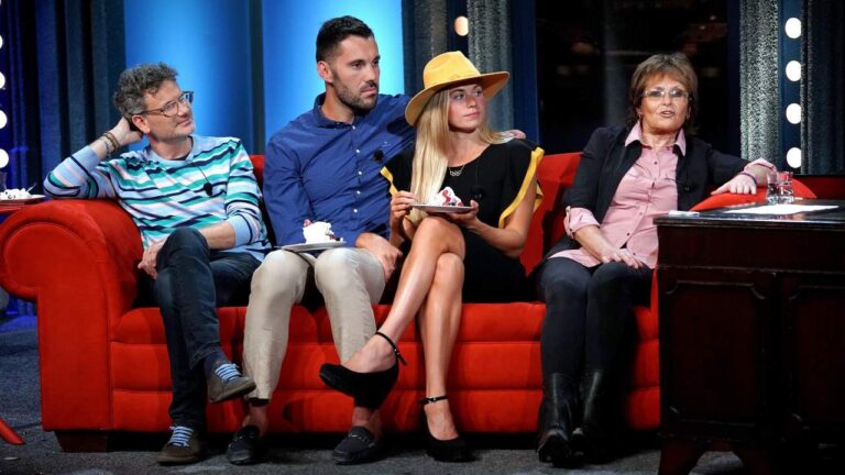 Show Jana Krause: Spisovatel Patrik Hartl, kajakářský pár Josef Dostál a Anežka Paloudová a zpěvačka Olga Matušková