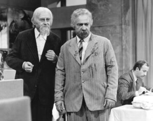 Jiří Sovák a Vladimír Menšík v Což takhle dát si špenát, FOTO:  © Filmové studio Barrandov, distr. Archiv TV Nova