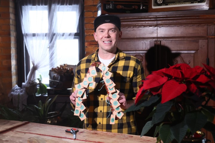 Klobásový adventní kalendář a šlehačkové cukroví podle Ládi Hrušky
