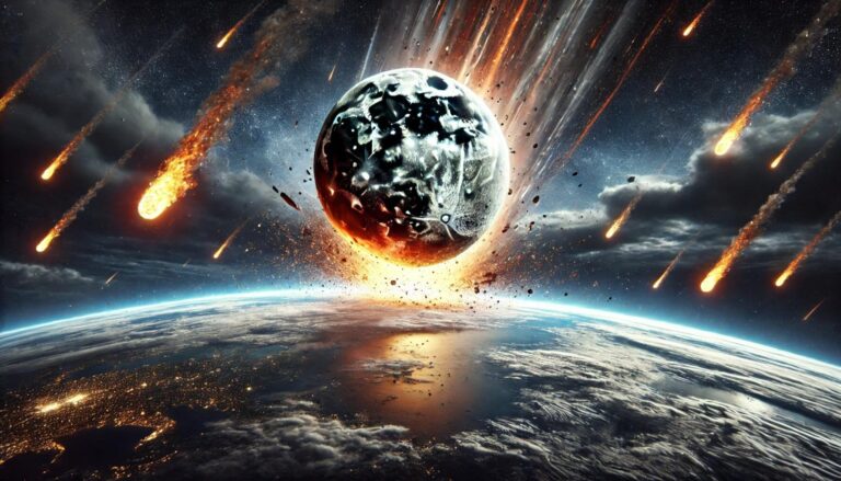 Co by znamenal rozpad Měsíce pro život na Zemi? Katastrofický scénář jak vystřižený z filmu