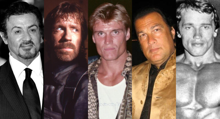 Pětice největších akčních hvězd 80. let: Z chlapáků jsou dnes staříci. Jaké jsou jejich osudy a jak se změnili