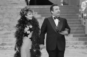 Menšík a Bohdalová: Silvestr 1978, FOTO: Jiřina Cinybulková / distr. Česká televize