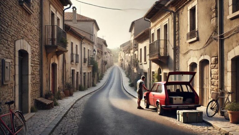 Auto od Google Maps projíždělo vesnicí poprvé za 15 let. Vyfotilo vraha nakládajícího tělo do kufru auta