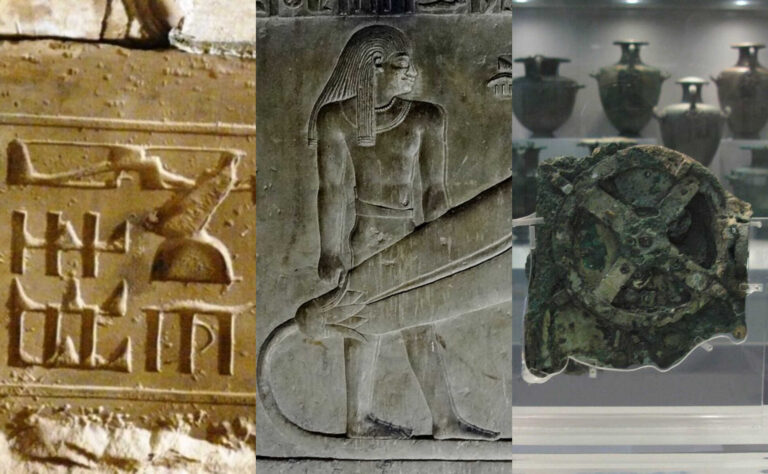 Starověké technologie, které se vzpírají vysvětlení: Vrtulník a žárovka ve starém Egyptě, řecký počítač či záhadný disk