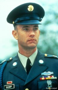Hanks jako Forrest Gump, FOTO:  Paramount Pictures / distr. FTV Prima