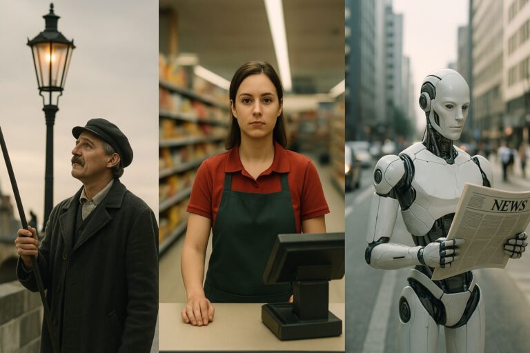 Krutá pravda na trhu práce: Pokladní, operátoři výroby či ajťáci vymizí podobně jako kdysi lampáři a telefonistky