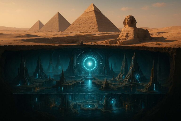 Záhadné město pod pyramidami v Gíze? Kontroverzní studie naráží na vědecký odpor i vodu v podloží