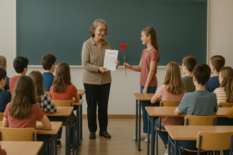 „Proč učitelům vůbec něco dávat, když za svou práci dostávají zaplaceno?“ Malé poděkování a s čím nešlápnout vedle