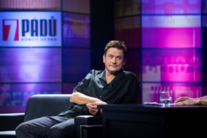 Tomáš Měcháček v pořadu 7 pádů Honzy Dědka, FOTO: Teki Shine / distr. FTV Prima