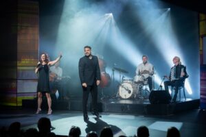 Radka Fišarová v pořadu 7 pádů Honzy Dědka, FOTO: Teki Shine / distr. FTV Prima