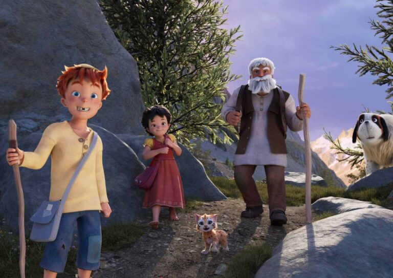 Animovaná Heidi míří do kin: Slavné děvčátko z hor zachraňuje rysa a přírodu