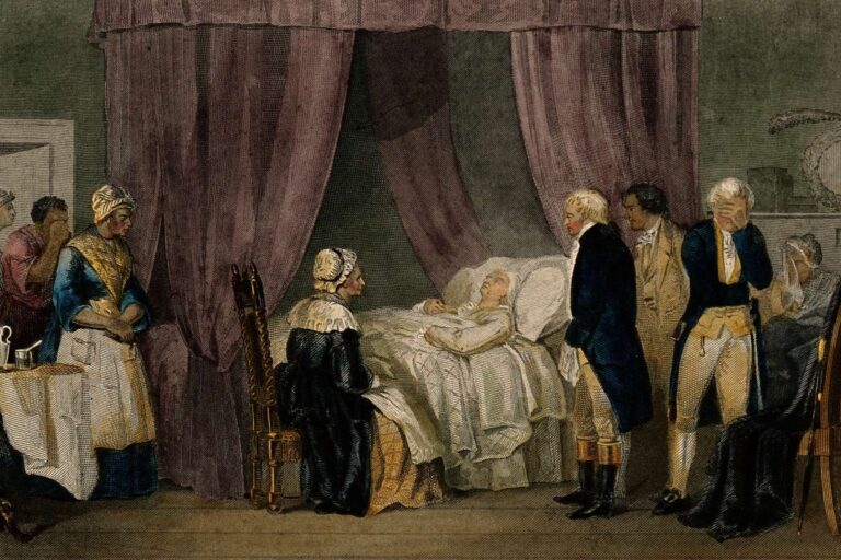 Prvního prezidenta USA nezabila nemoc. George Washingtona připravili o život jeho lékaři, vzali mu 40% krve