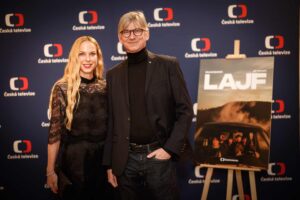 Manželé Strachovi na premiéře Lajf, FOTO: Mikuláš Křepelka, Česká televize, distr. ČT