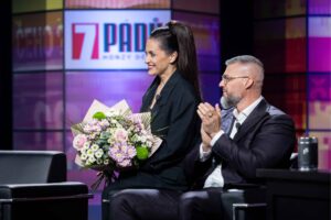 Lucie Bílá a Radek Filipi, 7 pádů Honzy Dědka, FOTO: Teki Shine, distr. FTV Prima
